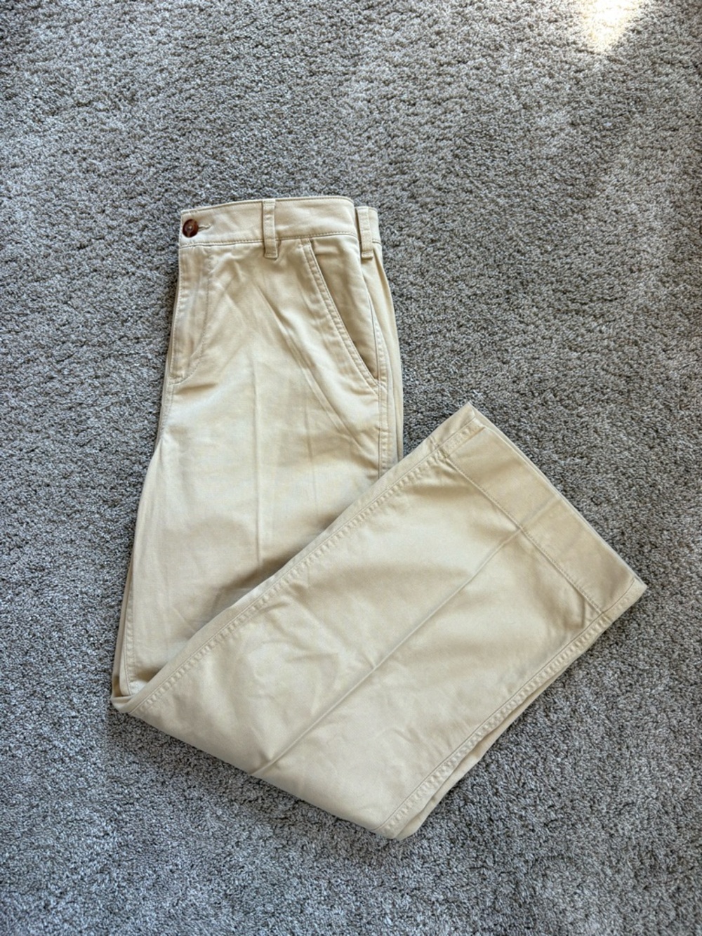 L.L. Bean Women’s Khaki Chino Pants - Light Tan